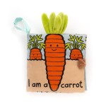 Jellycat I Am a Carrot Soft Book 